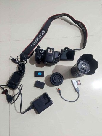 camera-canon-750d-dslr-rare-piece-for-sale-big-0