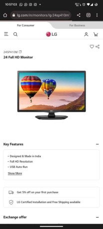 lg-24-inch-hd-monitor-for-sale-in-ernakulam-big-1