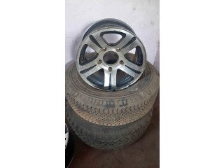 Single piece ALLOY WITH TYRE