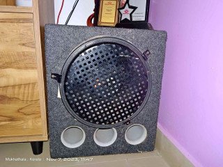 Amplifier,Two speakers,JBL us made sub and mic