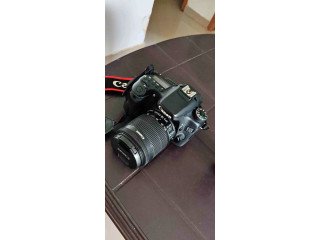 Canon 70 D with 2 lens