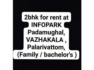 4 3 2bhk flat/ independent House for rent at KAKKANAD