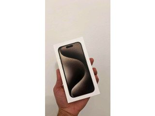 Iphone 15pro natural titanium 256gb