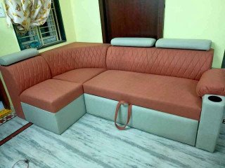 Sofacome bed with corner sofa