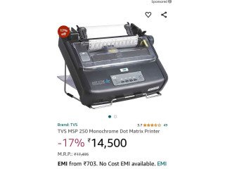 Dot matrix printer for sale