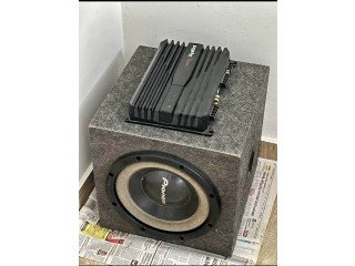 Subwoofer and amplifier