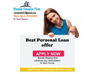 WE OFFER BUSINESS LOANS, PERSOANL LOANS, DEBT CONSOLIDATION